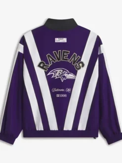 Baltimore Ravens Off Season x NFL Purple Windbreaker Jacket