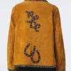 Bode Carson suede jacket Back