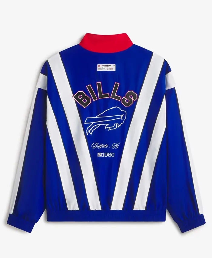 Buffalo Bills Off Season x NFL Windbreaker Jacket Royal Blue
