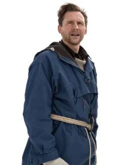 Buy Edmund Hillary Tenzing 2026 Tom Hiddleston Blue Jacket With Hood