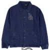 Buy Now New Era Los Angeles Dodgers Coaches Blue Denim Jacket