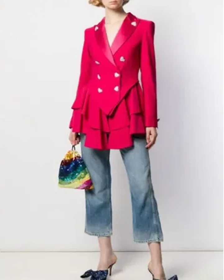 Buy-Ted-Lasso-S2-Keeley-Pink-Heart-Button-Wool-Blazer