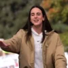 Caitlin-Clark-ESPNs-College-GameDay-Beige-Jacket