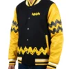 Charlie Brown Letterman Varsity Jacket For Men