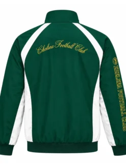 Chelsea Speedway Green Track Jacket Back