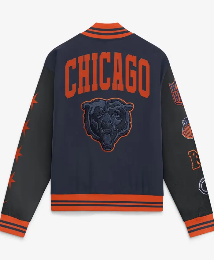 Chicago Bears Nike 2026 Rivalries Navy Varsity Jacket
