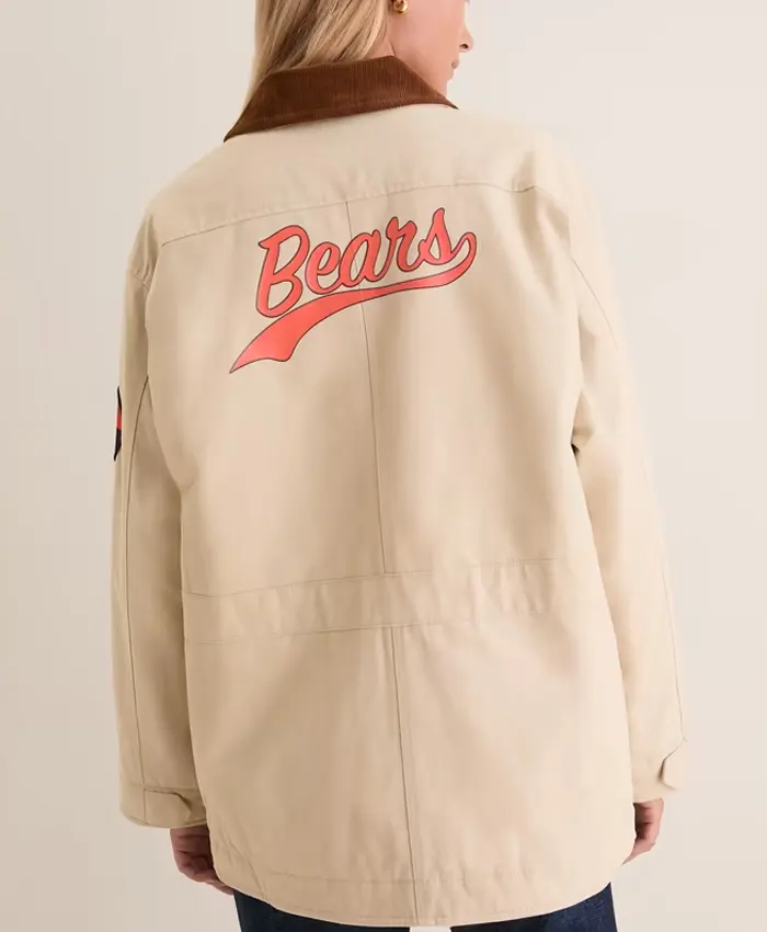 Chicago Bears Tuckernuck Barn Jacket for Women's