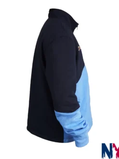 Close-up of Haiti Football National Team FIFA World Cup 2026 Blue Fleece Track Jacket