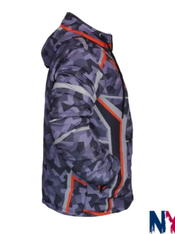 Close-up of Infinity War Tony Stark Cotton Hooded Track Jacket Sale