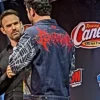 Close-view Daredevil Born Again Reborn Brandon Davis New York Comic Con Spiderman Denim Jacket
