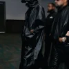 ComplexCon-2026-Playboi-Carti-Black-Leather-Hooded-Raincoat-Side