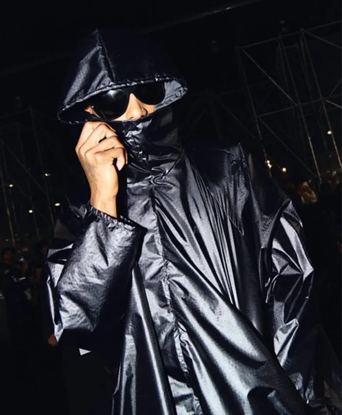 ComplexCon-X-Playboi-Carti-Black-Hooded-Coat