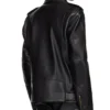 Deebo Samuel Pregame Black Leather Jacket Back