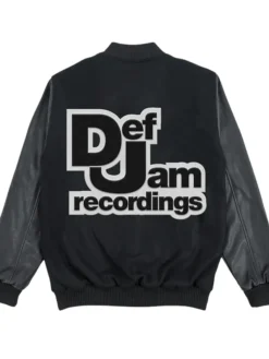 Def Jam Recordings Varsity Jacket Back