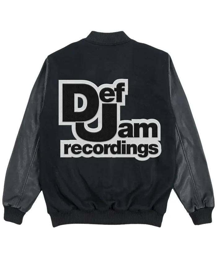 Def Jam Recordings Varsity Jacket Back