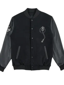 Def Jam Varsity Jacket Black