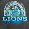 Detroit Lions Abercrombie & Fitch Workwear Hooded Bomber Jacket Batch