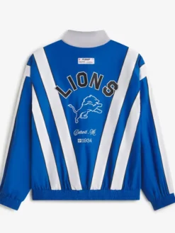 Detroit Lions Off Season x NFL Blue Windbreaker Jacket