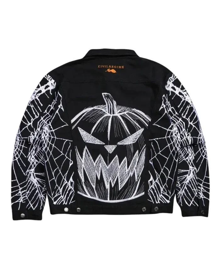 Disney-The-Nightmare-Before-Christmas-Pumpkin-Fright-Raw-Black-Denim-Jacket