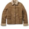 Dolly-Weaver-TV-Series-Marshals-2026-Ellyn-Jameson-Brown-Suede-Shearling-Jacket