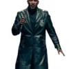Don Omar The Last King World Tour 2026 Black Leather Coat