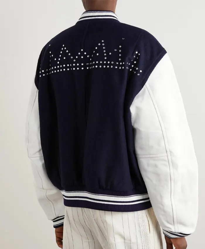 Don Toliver Milwaukee Wales Bonner Varsity Jacket Back