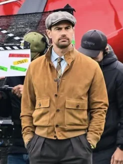 Eddie Horniman The Gentlemen S03 Theo James Suede Jacket