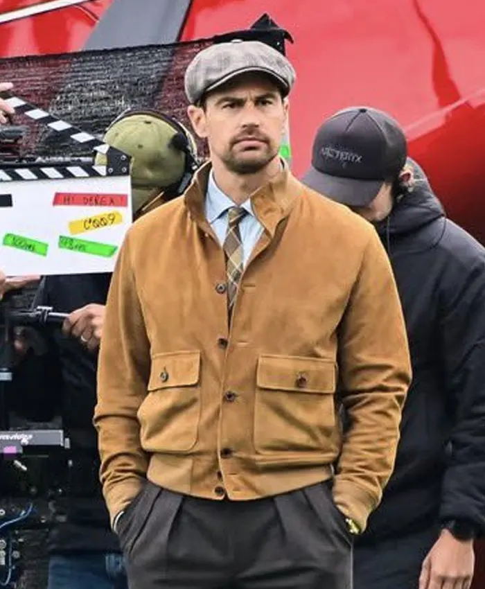 Eddie Horniman The Gentlemen S03 Theo James Suede Jacket