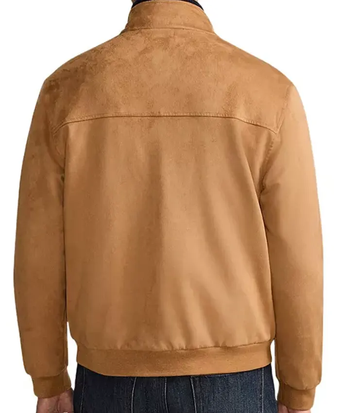 Eddie Horniman The Gentlemen S3 Theo James Suede Jacket Back