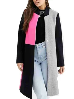 Emily In Paris Emily Cooper Color Block Coat
