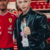 F1 Singapore Grand Prix Felix Black Leather Jacket