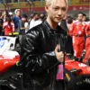 Formula 1 Singapore Grand Prix Felix Black Leather Jacket