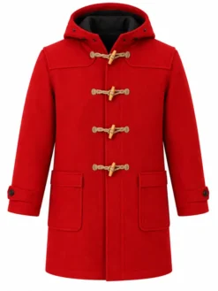 Get Now Arnold Schwarzenegger The Man with the Bag Santa Red Coat With Hood