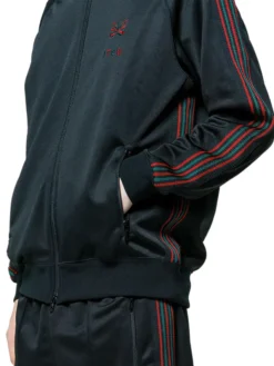 Get Now Needles x A Tribe Called Quest Full-Zip Up Black Track Jacket On Sale