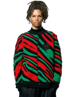 Get Now Needles x A Tribe Called Quest Roll Neck Varsity Cardigan Jacket On Sale