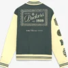 Green Bay Packers Nike 2026 Rivalries Letterman Varsity Jacket Back