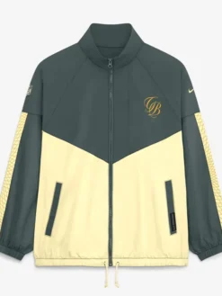 Green Bay Packers Nike Women's 2026 Rivalries Collection Oversized Full-Zip Green Jacket