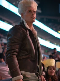 Guile-In-The-Wild-Street-Fighter-Cody-Rhodes-Brown-Leather-Shearling-Bomber-Jacket