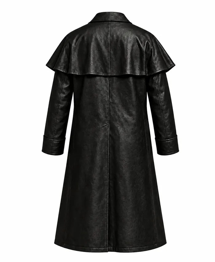 Halloween Steampunk Fisherman Black Coat