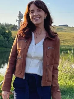 Heartland-Samantha-Louise-Fleming-Brown-Jacket