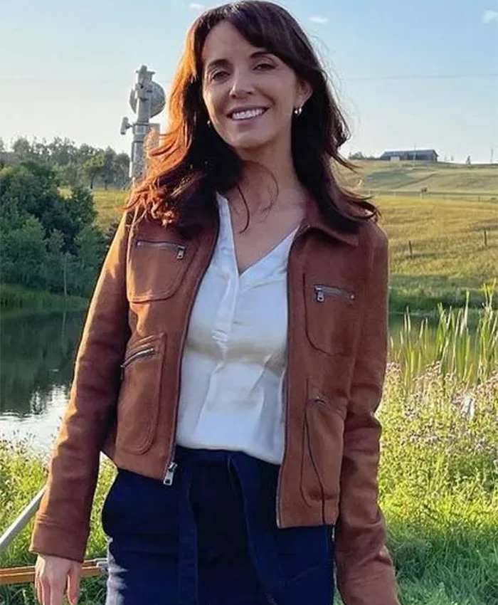 Heartland-Samantha-Louise-Fleming-Brown-Jacket