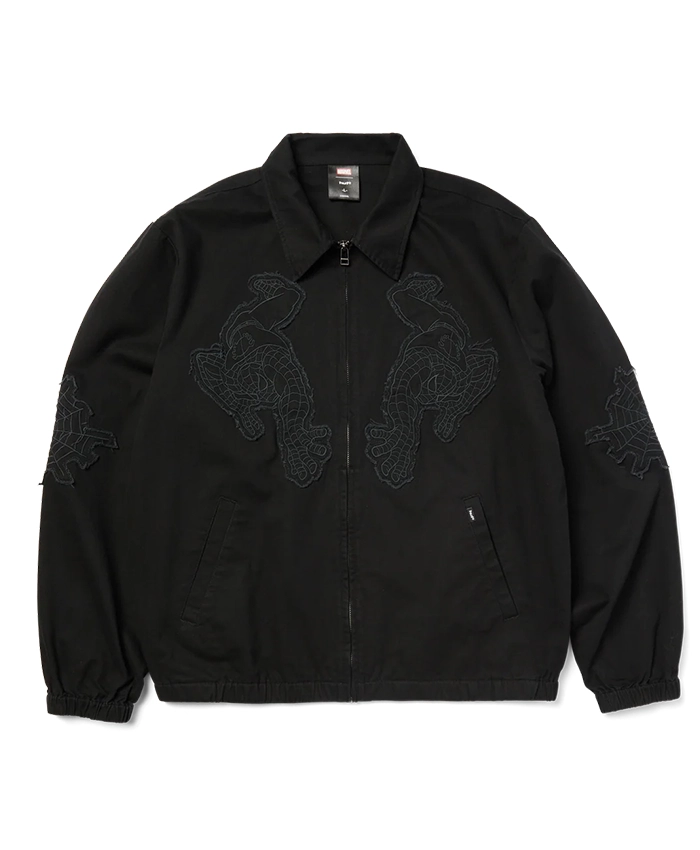 Huf-x-Spider-Man-Black-Work-Jacket