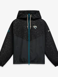 Jacksonville Jaguars Nike 2026 Rivalries Collection Windrunner Full-Zip Up Jacket Black