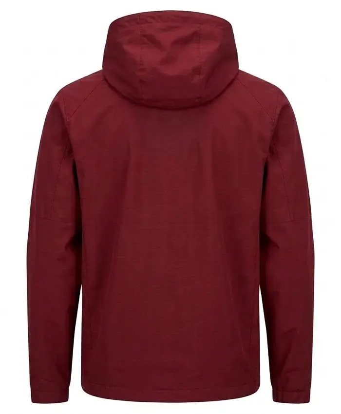 Jayden Daniels Washington Commanders Hooded Jacket Back