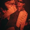 Jungkook BTS World Tour Arirang Bogota Napoleon Military Style Jacket For Sale