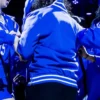 Kara-Lawson-Duke-Womens-Basketball-Blue-Bomber-Jacket-On-Sale-Back-View