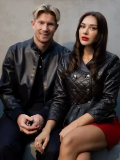 Kevin De Bruyne and Michele Louis Vuitton Show Jacket