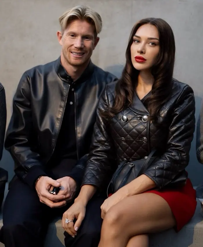 Kevin De Bruyne and Michele Louis Vuitton Show Jacket