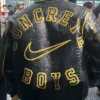 Lil Yachty Concrete Boys x Nike Gator Leather Jacket For Sale
