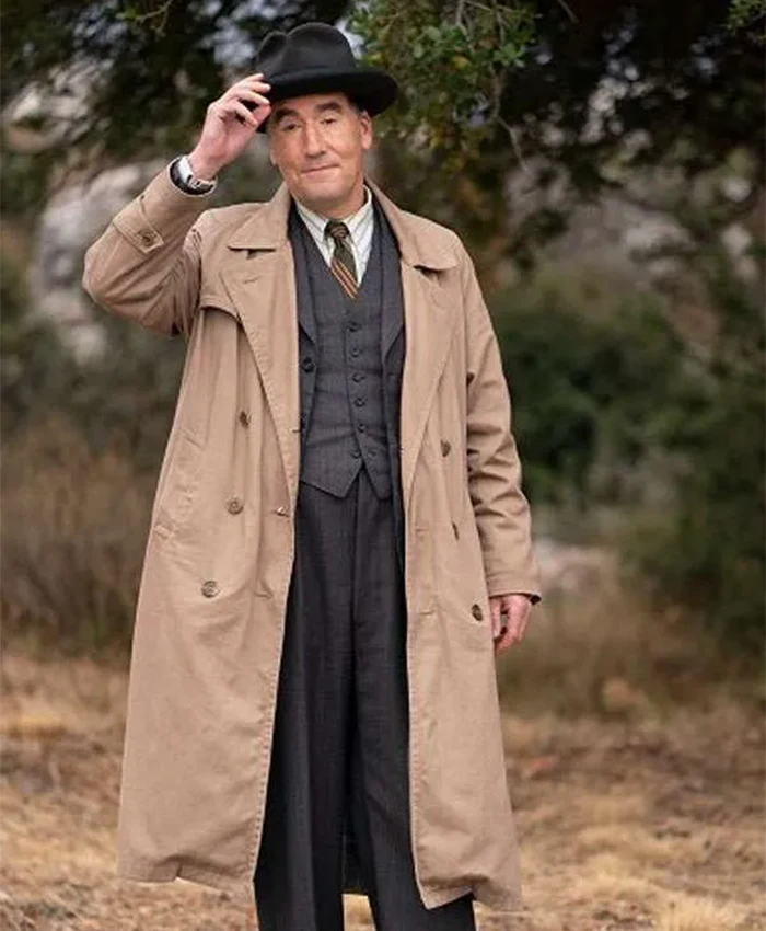 Marble-Hall-Murders-S01-Atticus-Pund-Trench-Coat